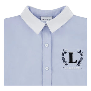 Lacoste - Shirt L Organic cotton | Light Blue