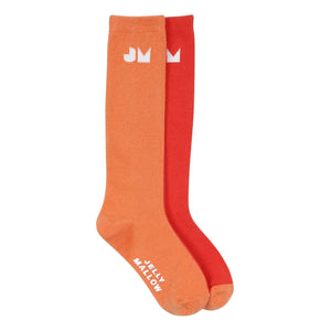 Jelly Mallow - 2 Pairs of Knee High Socks | Pink