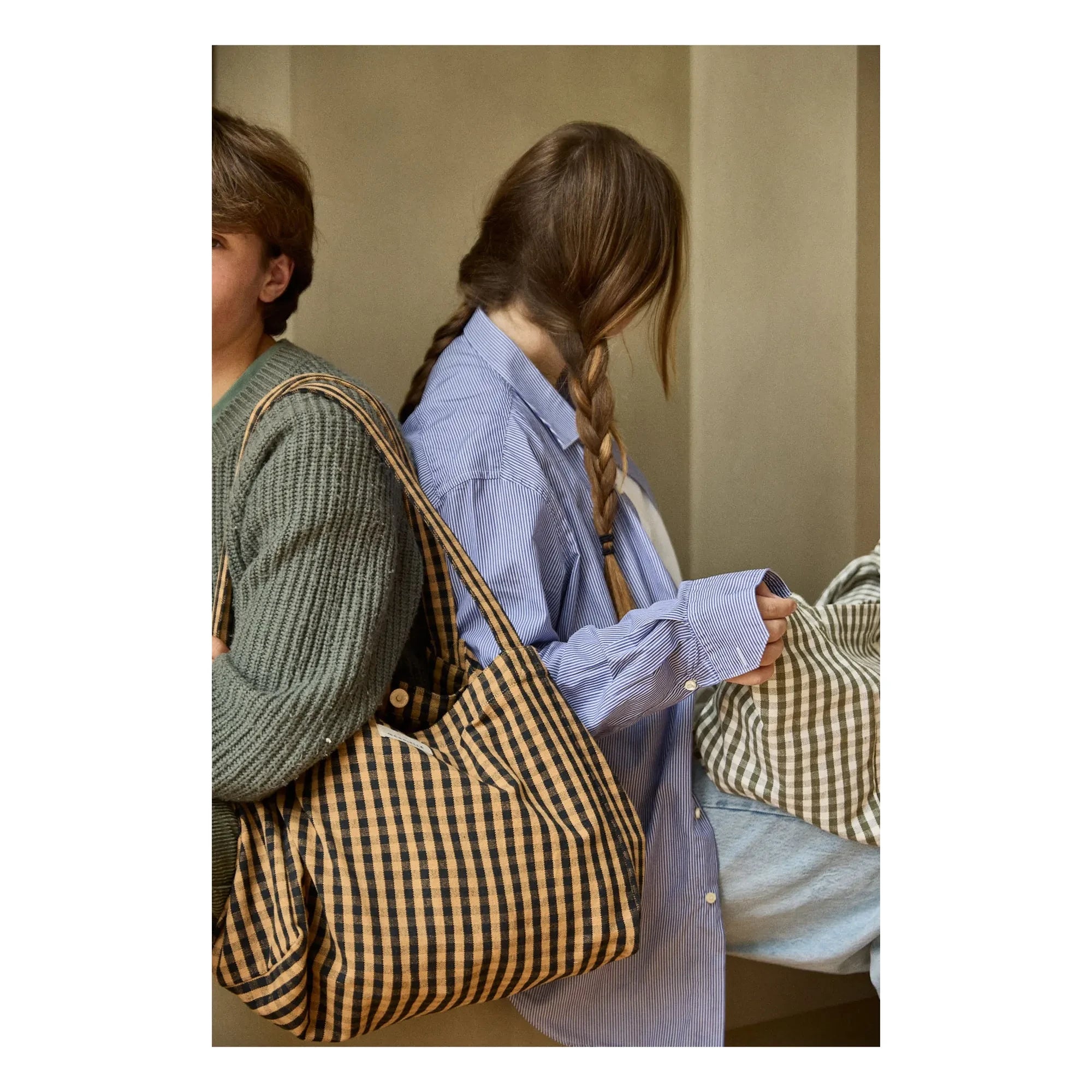 Gabrielle Paris - Vichy Bag | Brown