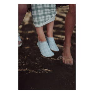 Grech & Co - Carreaux Water Shoes | Light green