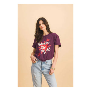 Elise Chalmin - Rocking T-shirt | Purple