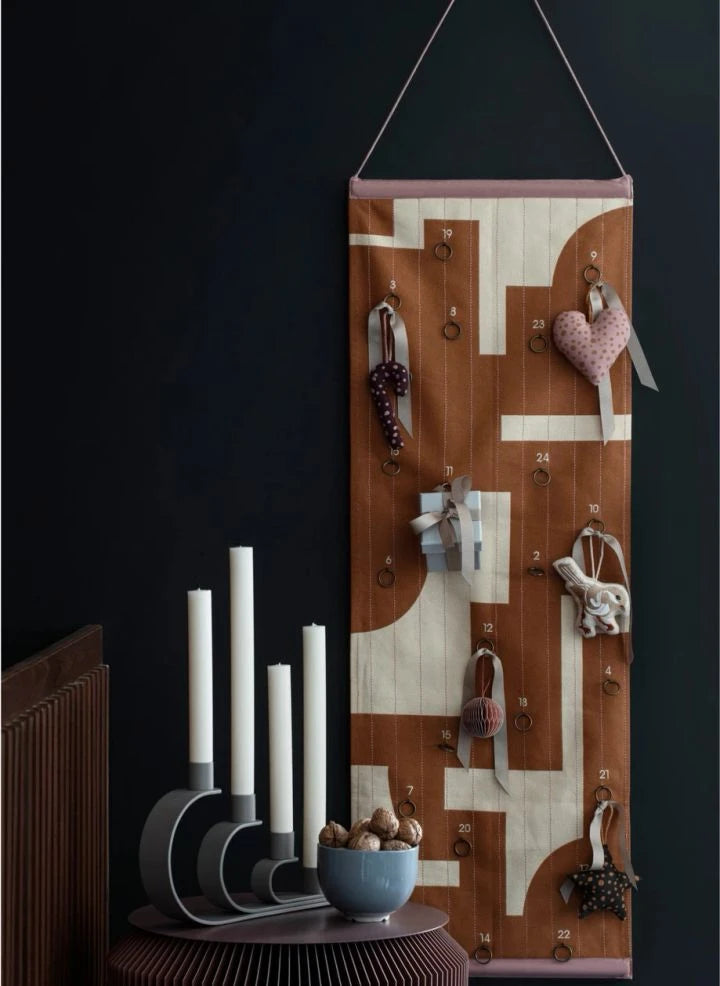 Broste Copenhagen - Karla Cotton Advent Calendar | Camel