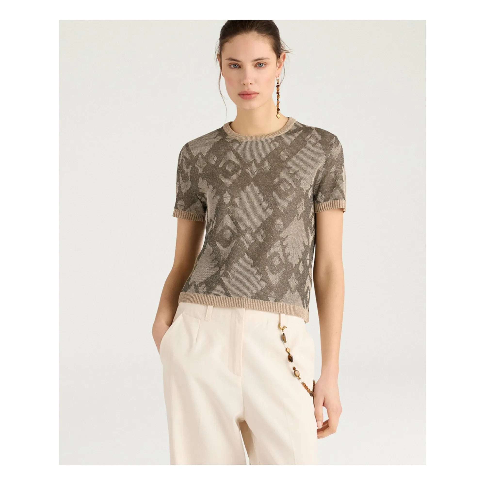 Momoni - Bruma Top | Khaki