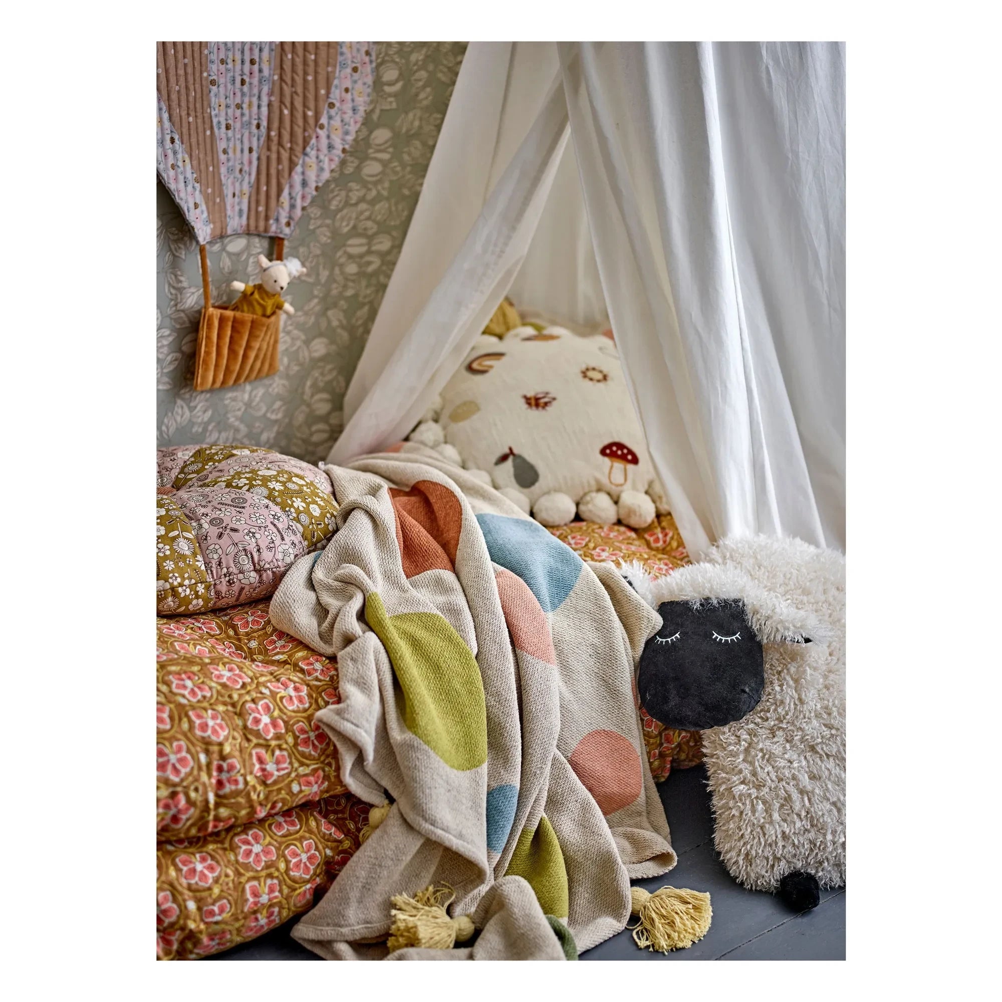 Bloomingville Mini - Agnes Pillow | Beige