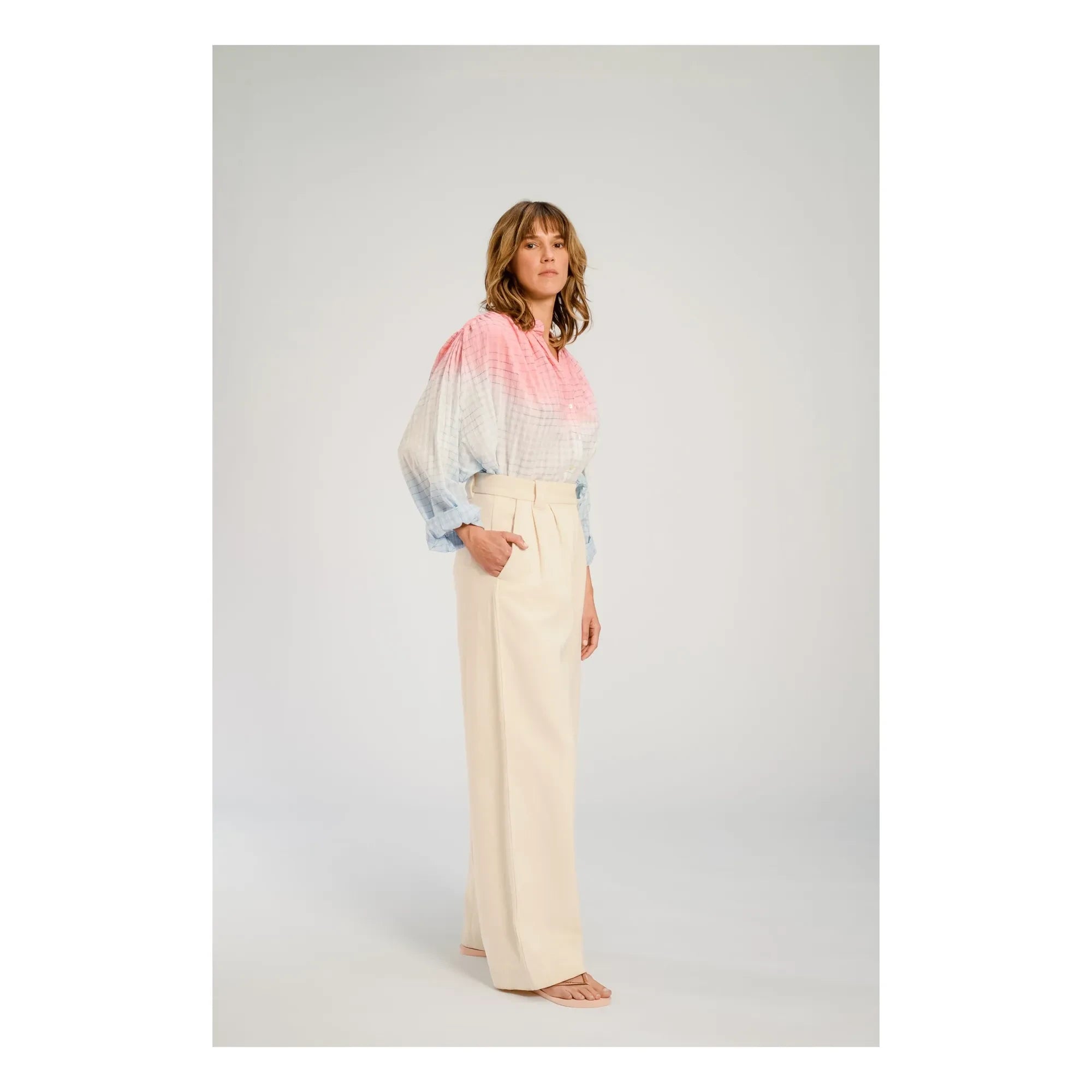 Virginie de Vinster - Himi blouse | Red