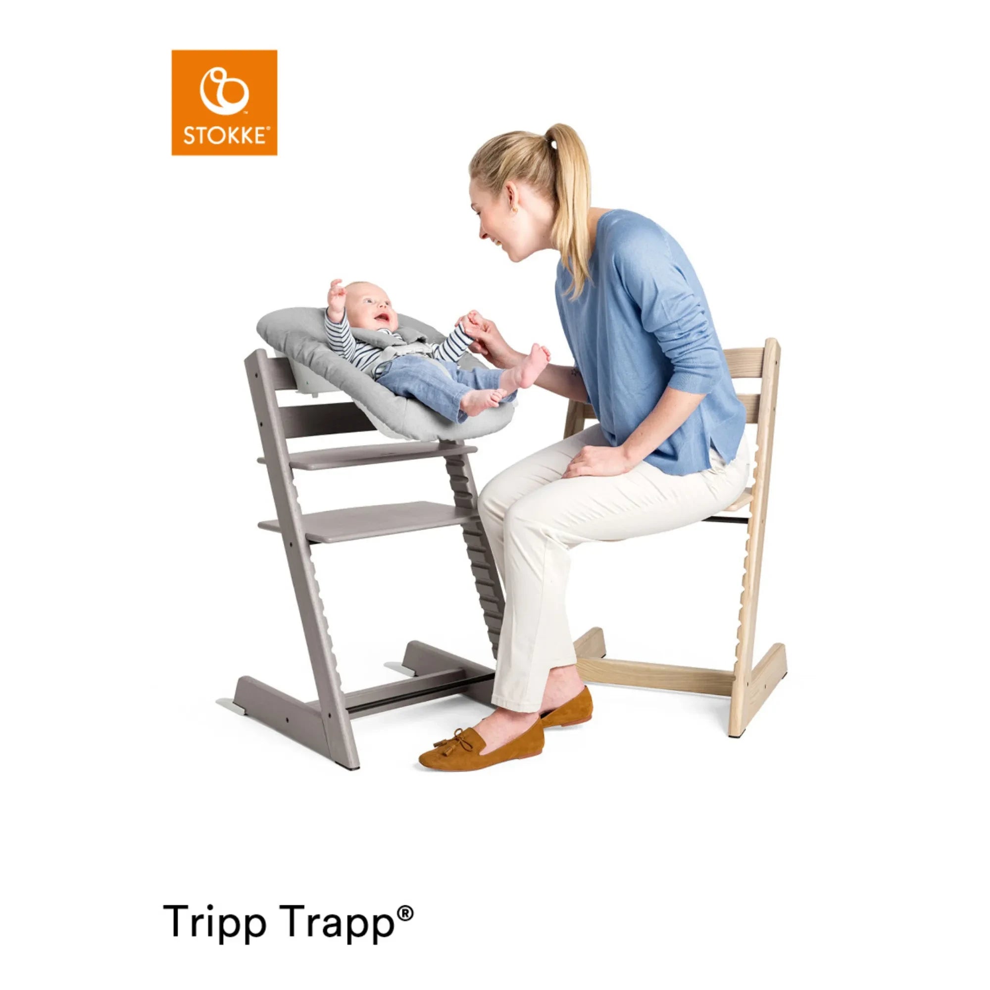 Stokke® - Tripp Trapp® Beech Wood High Chair