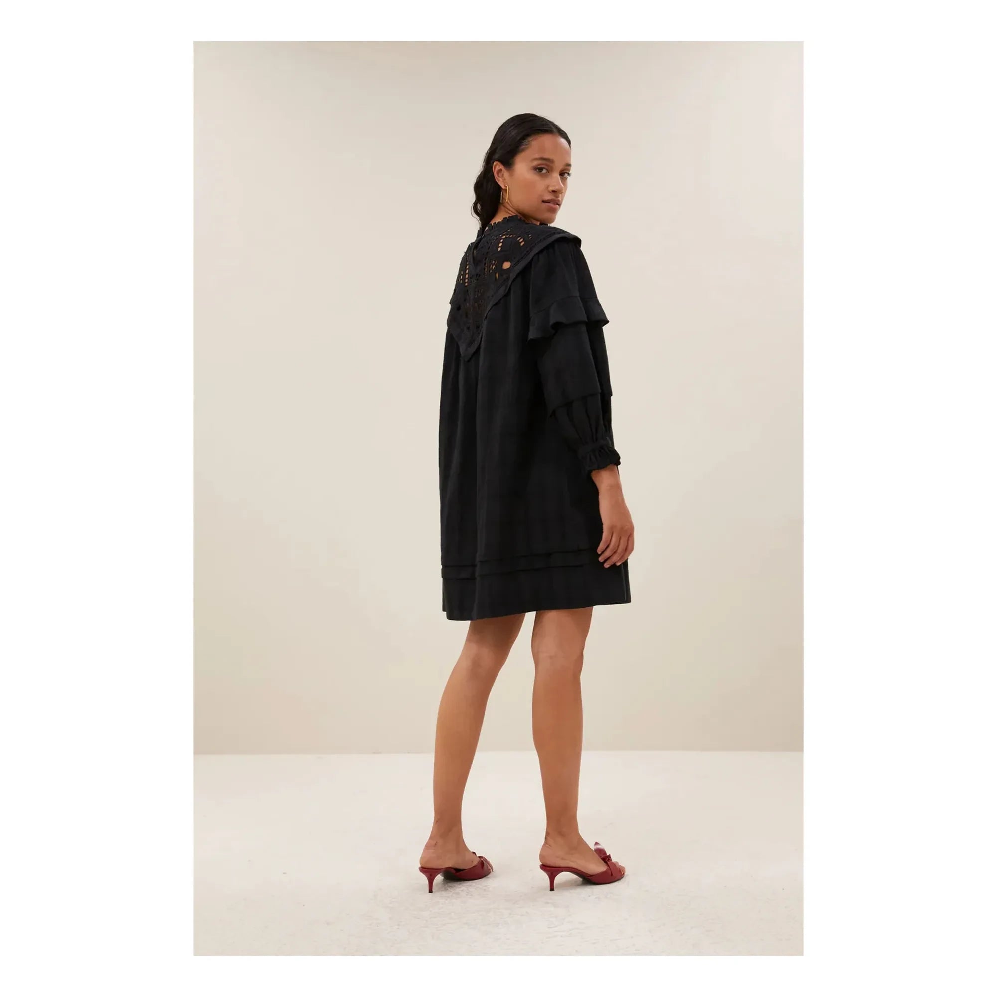 By Bar - Bowie Linen Dress | Black