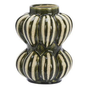 Madam Stoltz - Stone Ceramic Vase | Green
