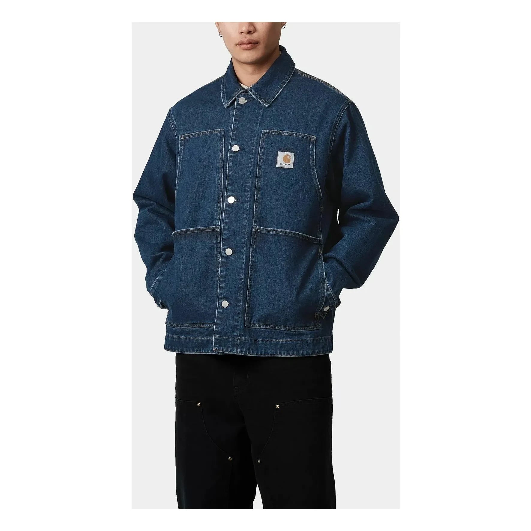 Carhartt WIP - OG Double Front Organic Cotton Denim Jacket | Blue