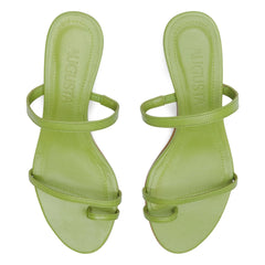 Augusta - Daisy Sandal | Green
