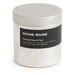 Boogie Bougie - Damask Rose & Oud Candle