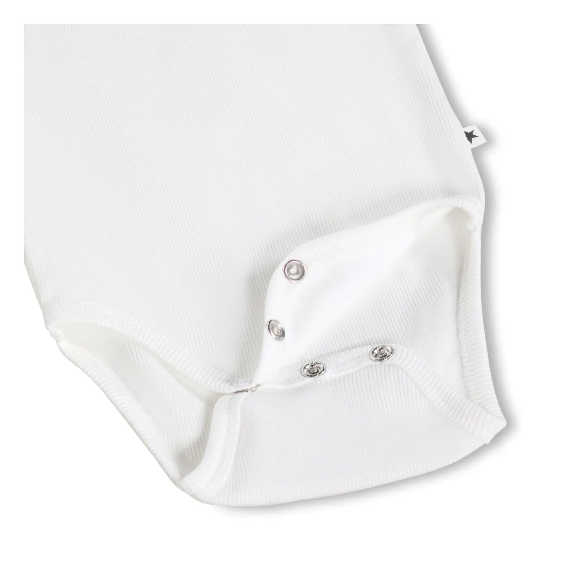 Molo - Flair Organic Cotton Bodysuit | White