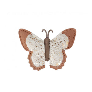 Donsje - Zaza Sky Butterfly Hair Clip | Camel