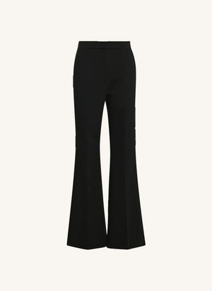 Essentiel Antwerp - Kants Bol Paça Pantolon | Siyah