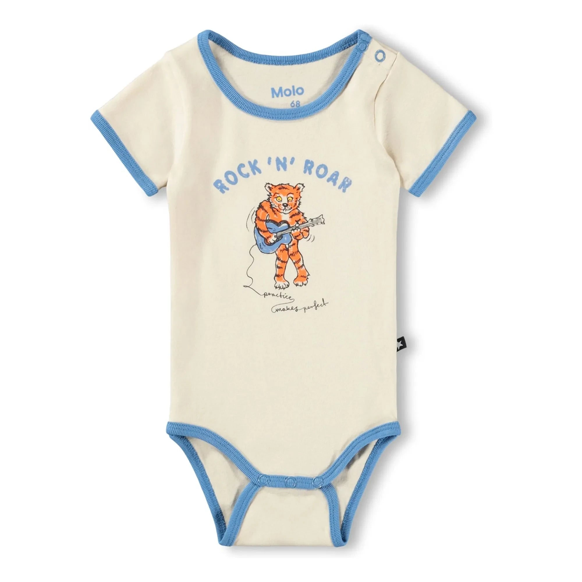 Molo - Fossie Body Rock'N'Roar Organic Cotton | Ecru