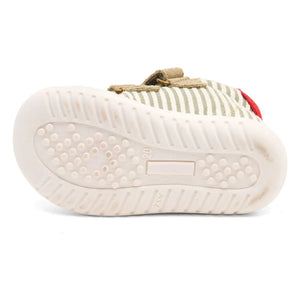 bisgaard - Thor V Striped Sneakers | Sage