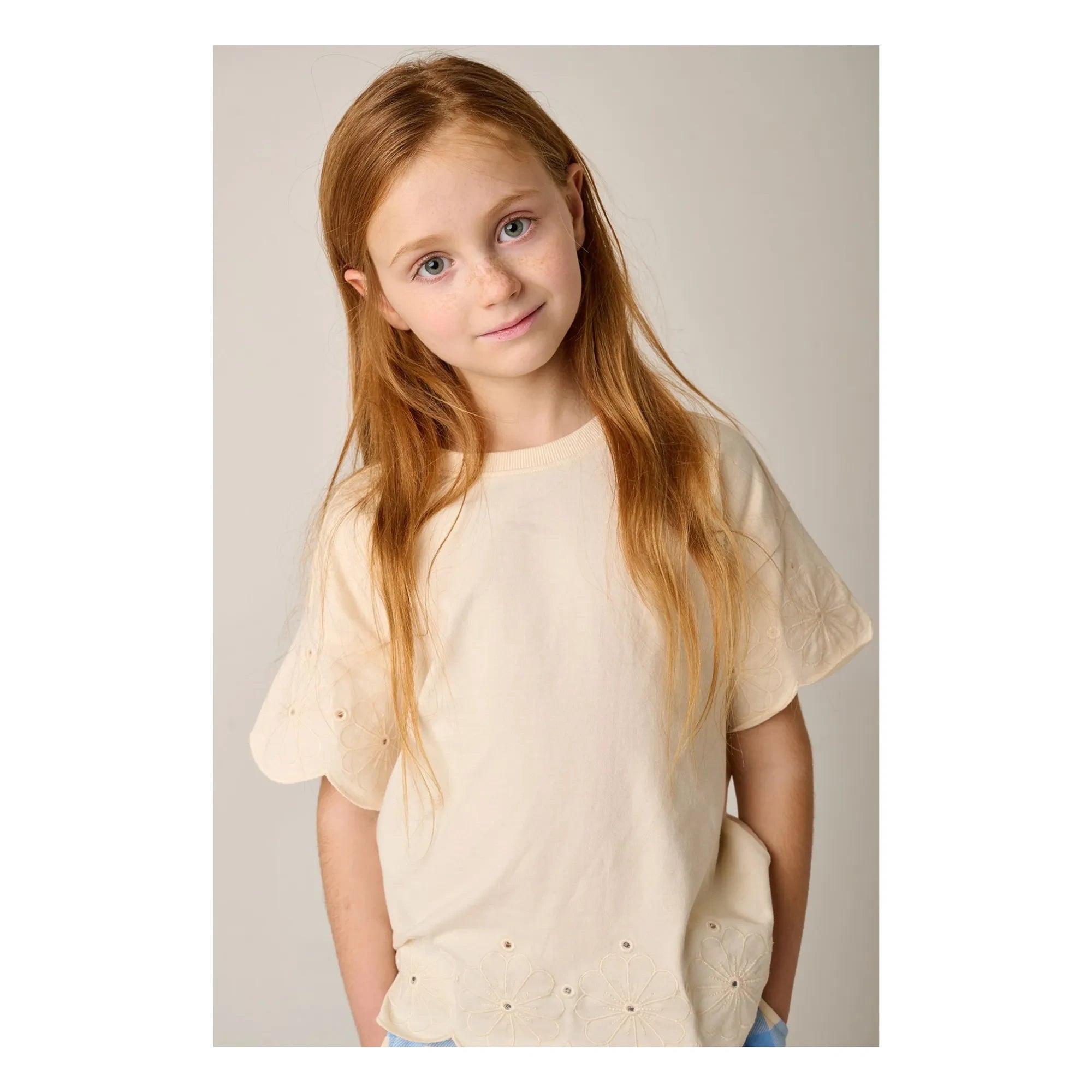 Tumble N'Dry - Gelati Organic Cotton T-Shirt | Ecru