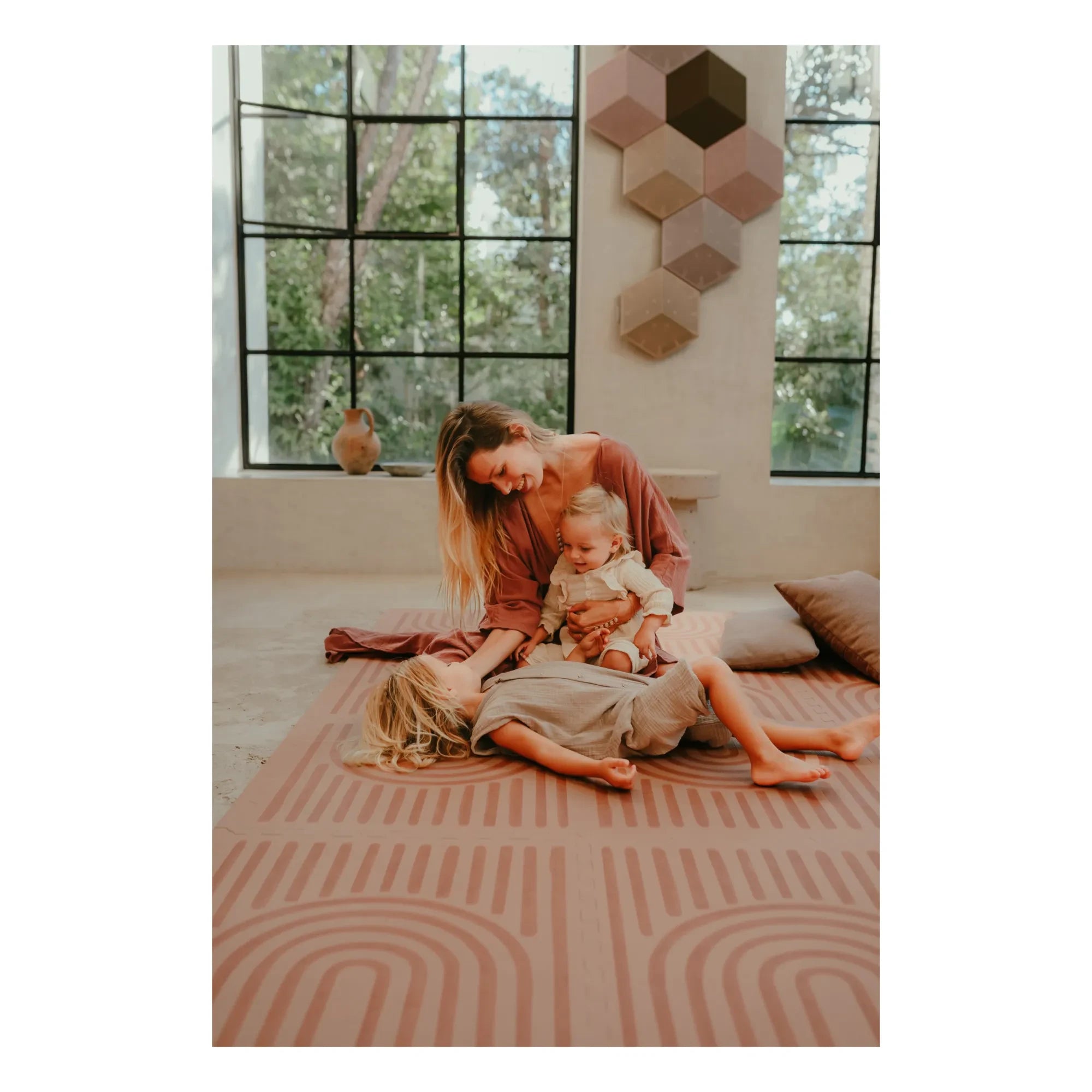 Toddlekind - Linear Modular Play Mat | Camel
