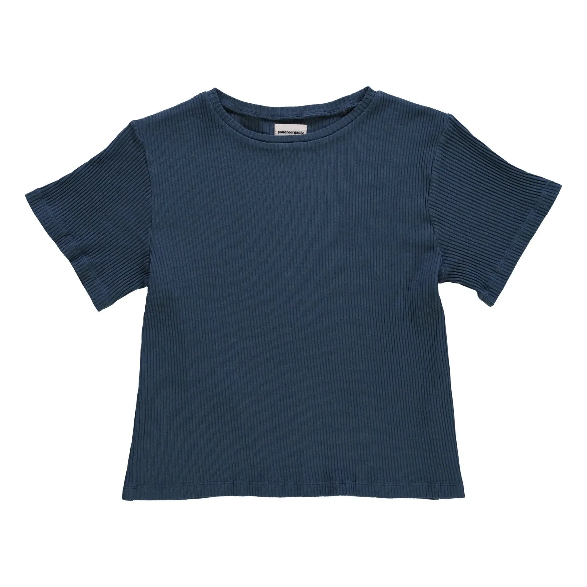 Poudre Organic - Orgeat T-Shirt | Navy