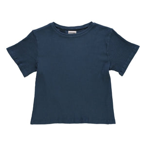 Poudre Organic - Orgeat T-Shirt | Navy