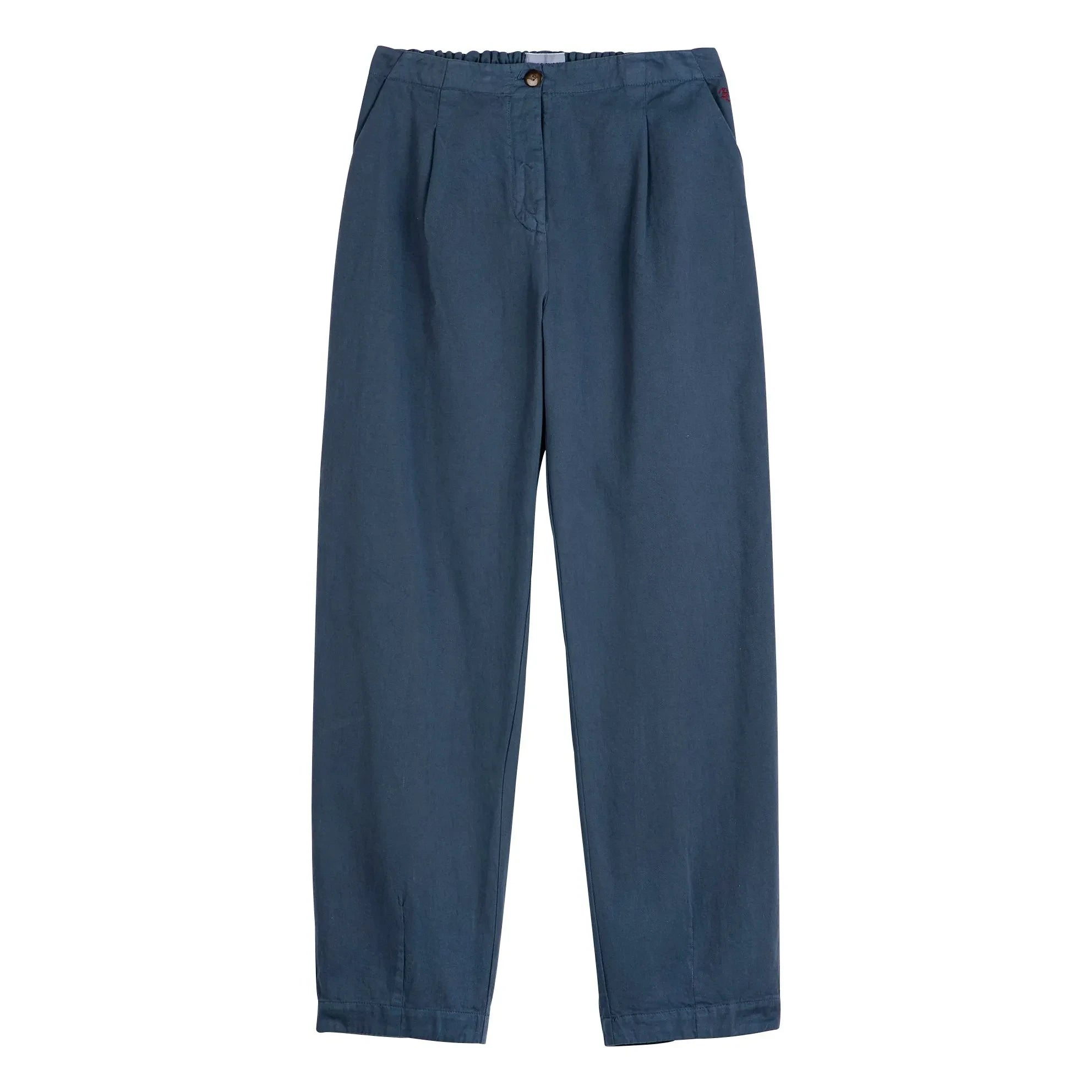 Bobo Choses - Straight-Leg Cotton Pants | Dark Blue