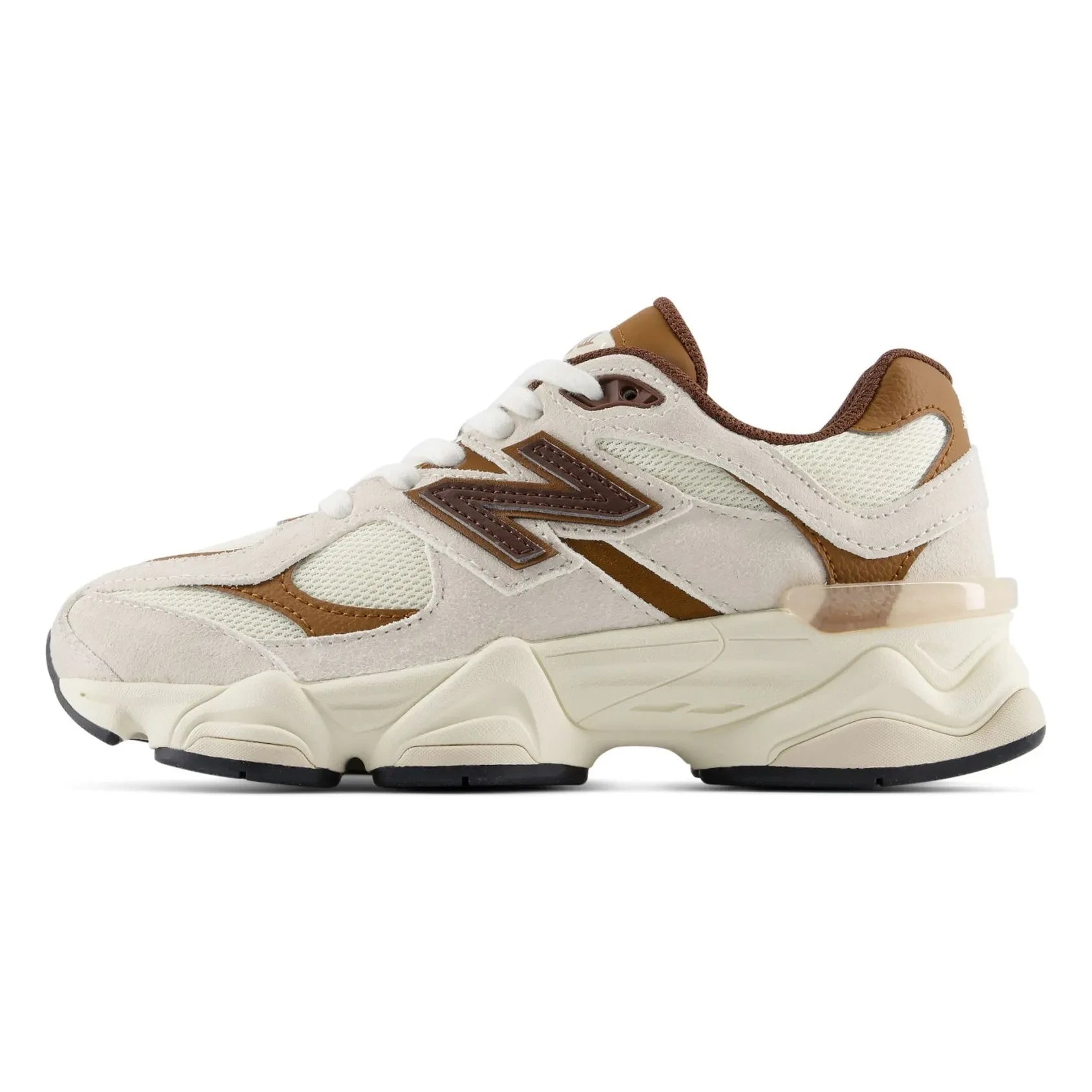 New Balance - Bağcıklı Sneakers 9060 | Kahverengi