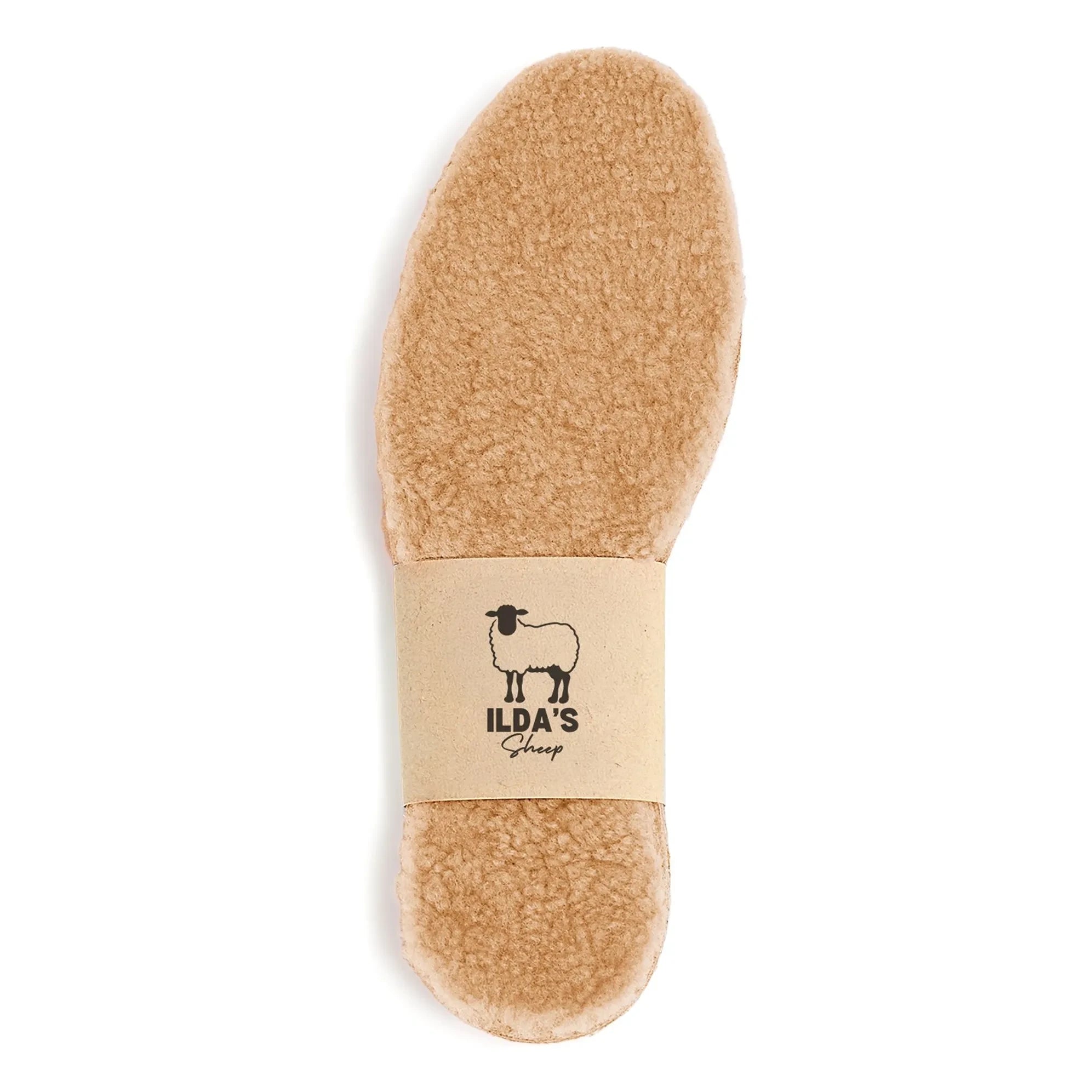 ILDA'S sheep - Merino Wool and Cork Soles | Beige