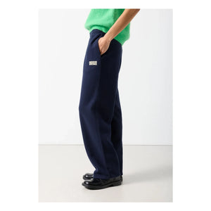 American Vintage - Plizzy Cotton Jogger | Navy Blue