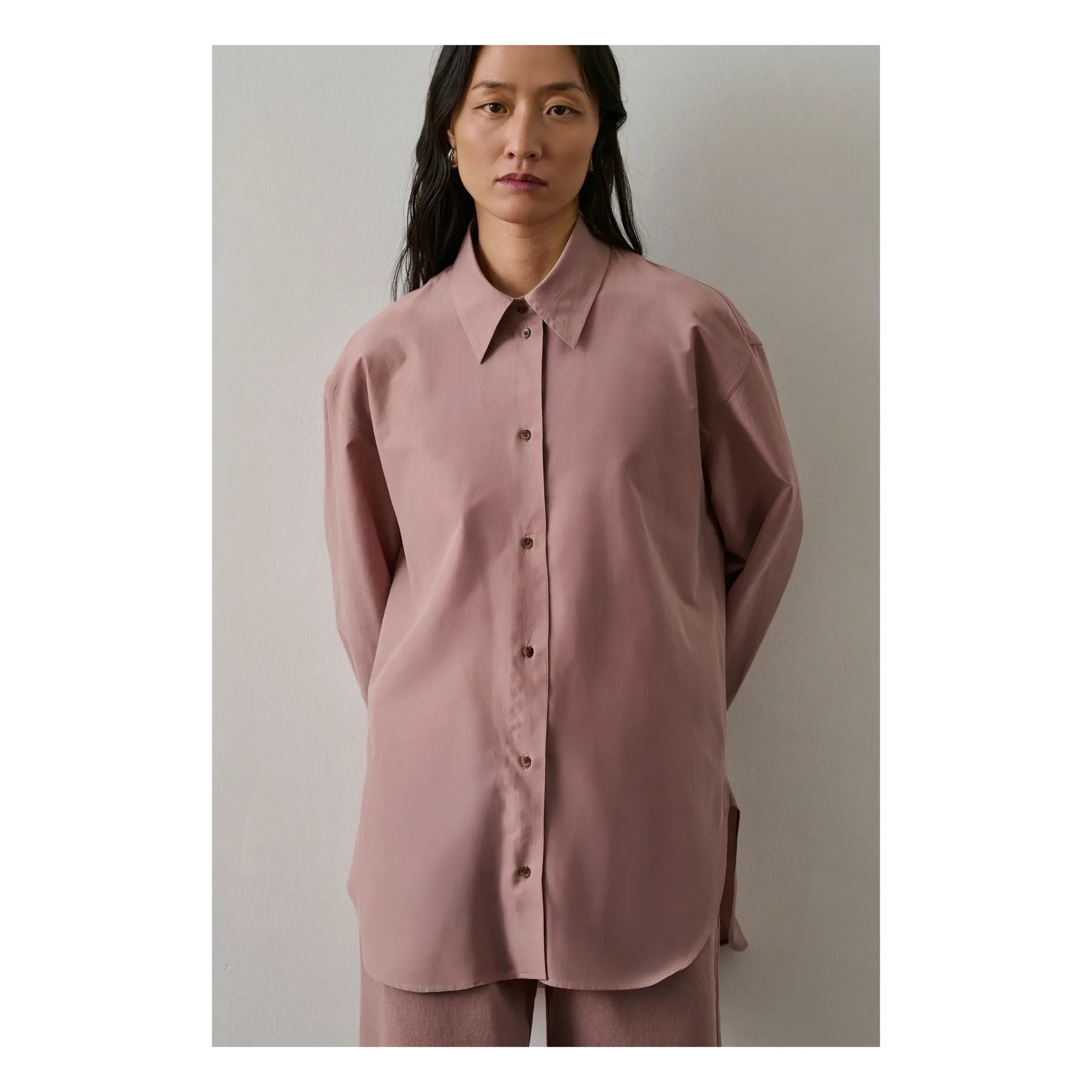 Soeur - Organic Cotton Poppy Shirt | Rosewood