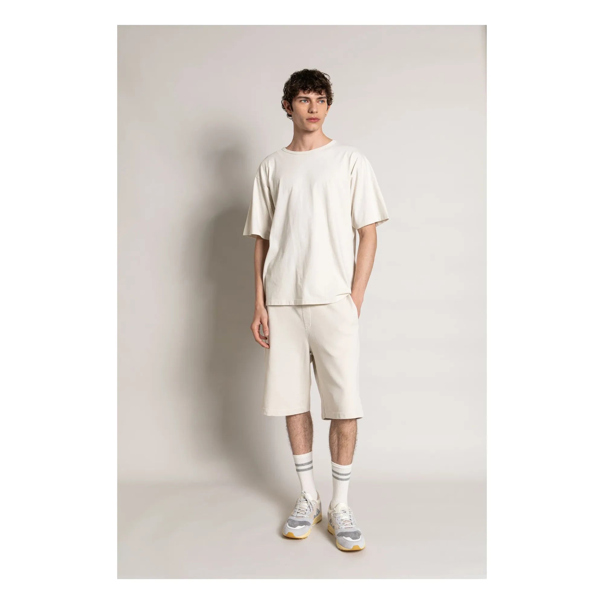 Smallable Man - Solal Organic Cotton T-shirt | Oatmeal