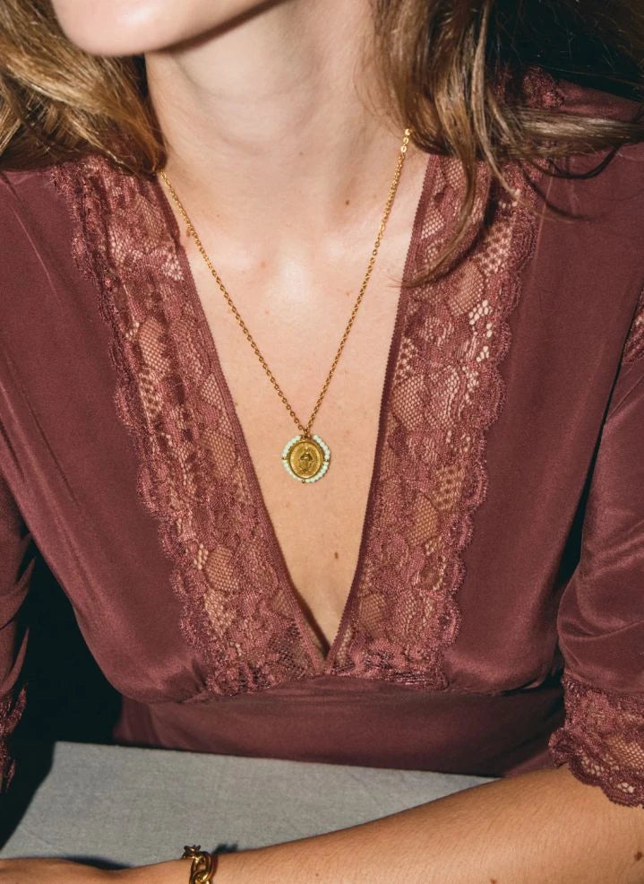 Palas - Santa Maria Necklace | Pale Green