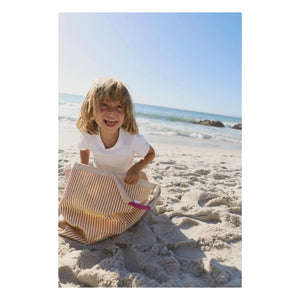 Studio Noos - Striped Beach Bag | Pale Yellow