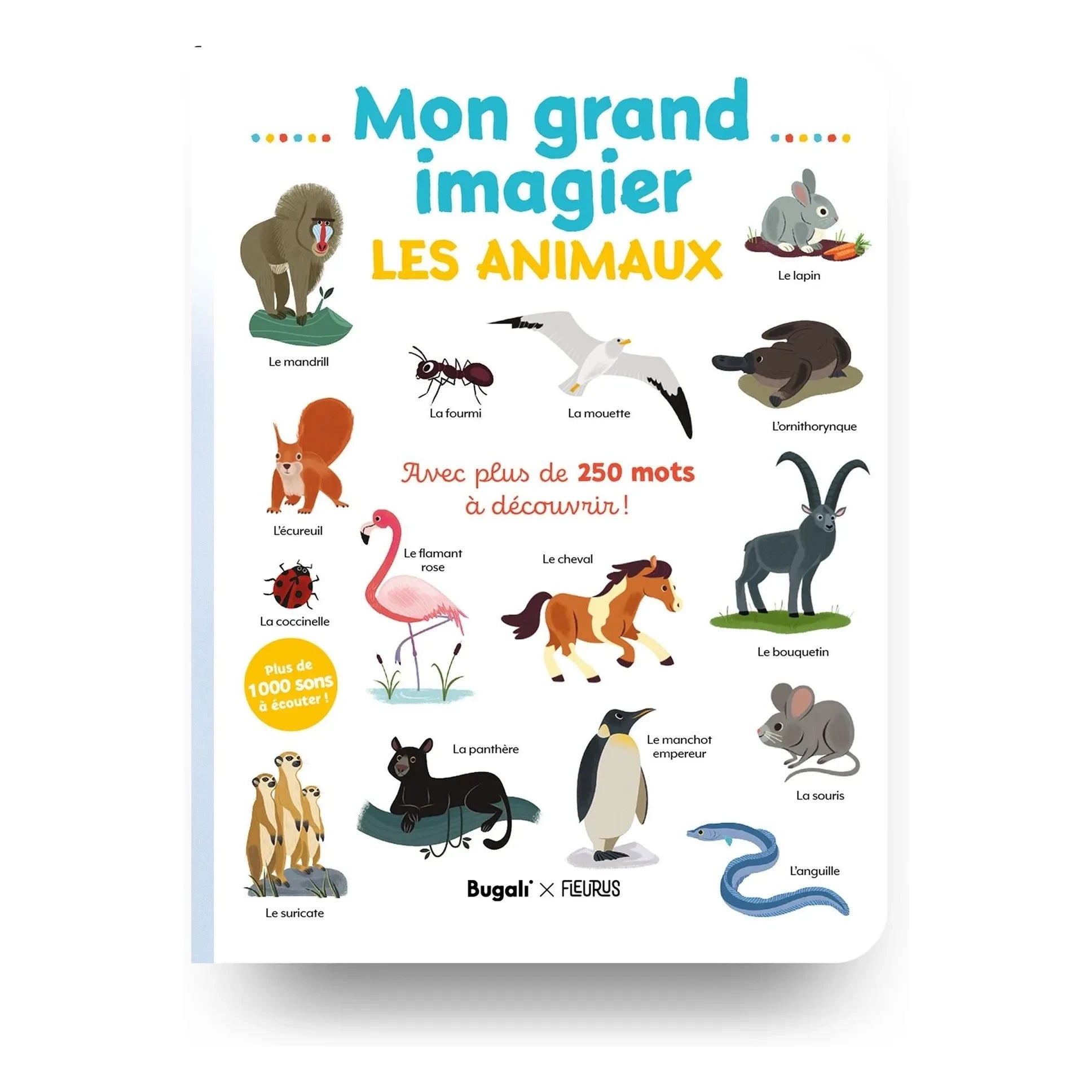 Bugali - Book Mon grand imagier - Animals (Bugali x Fleurus)