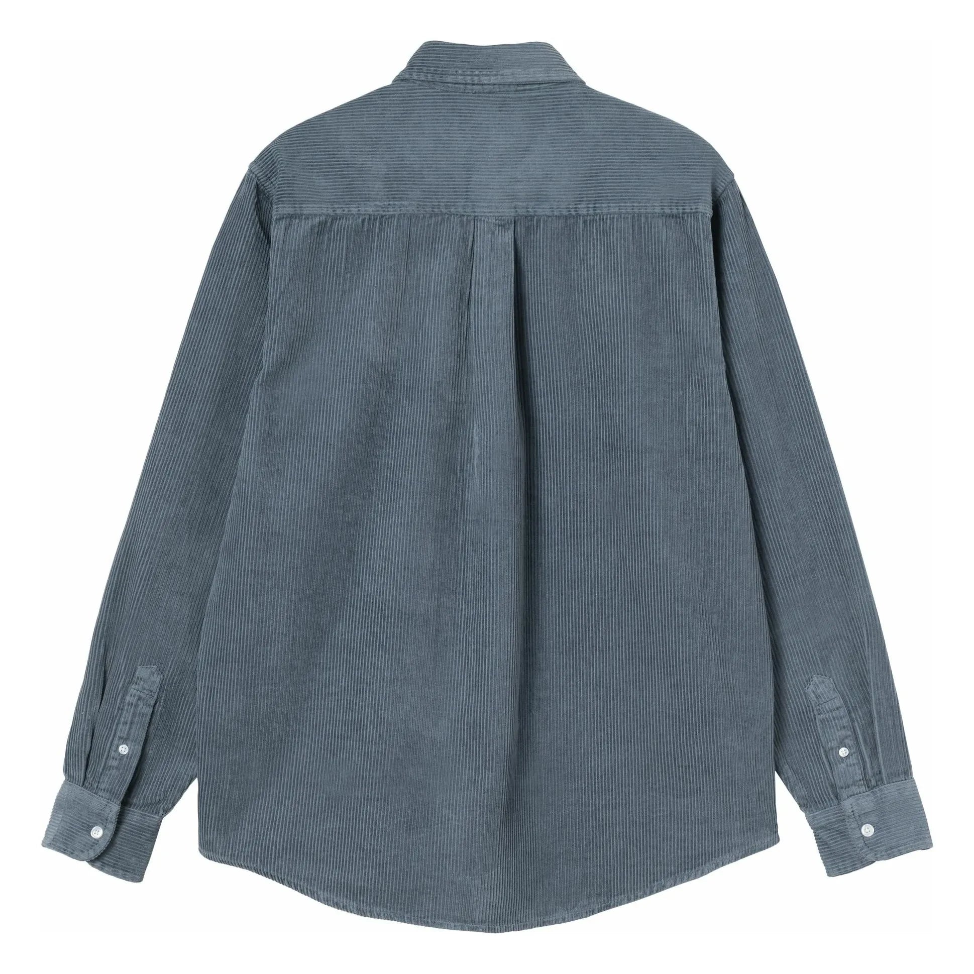 Carhartt WIP - Velvet Long Sleeve Madison Shirt | Blue