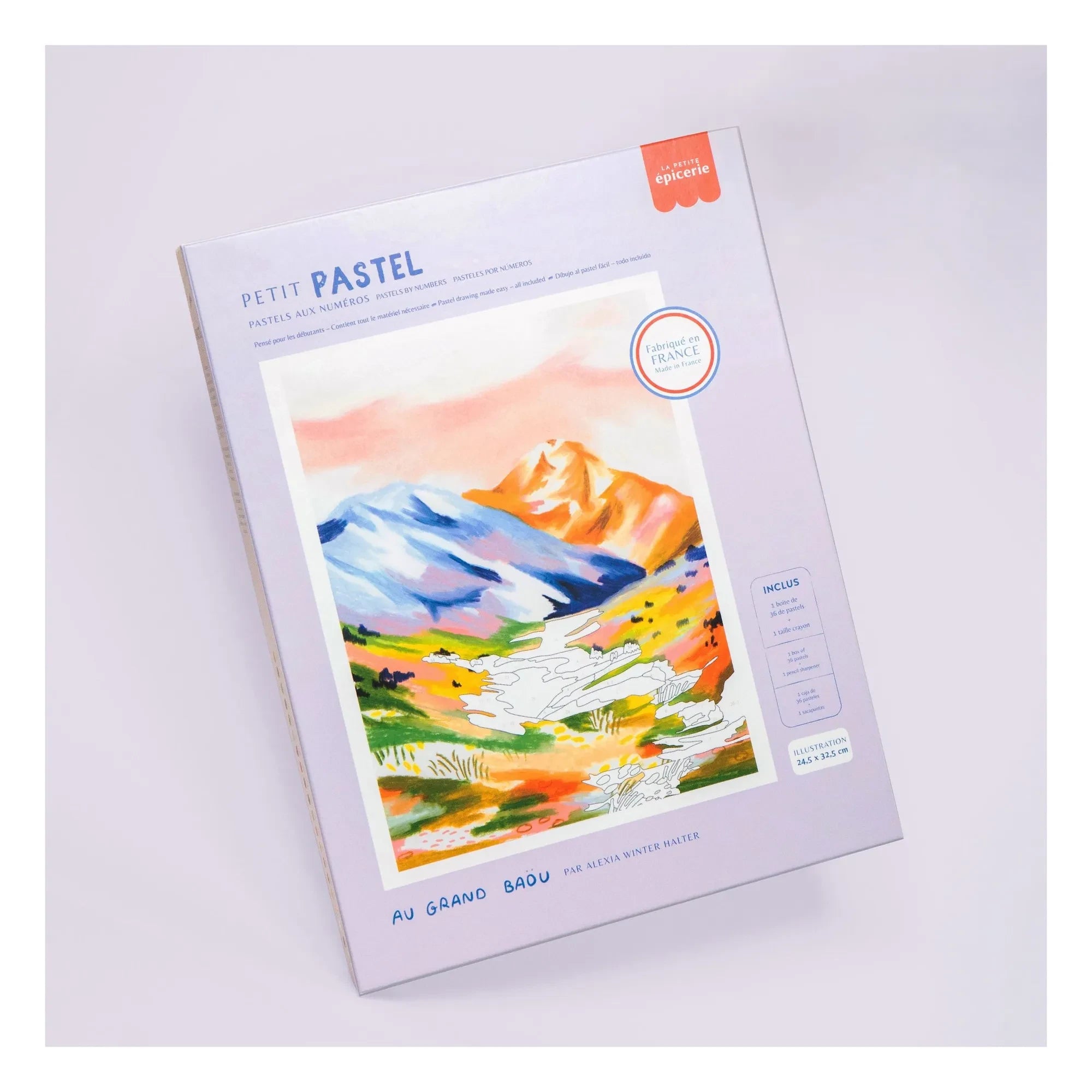 La Petite Épicerie - Pastel by number kit - Au Grand Baöu