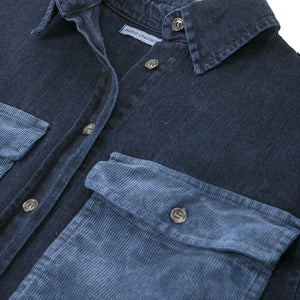 Bobo Choses - Denim Cotton Shirt | Navy