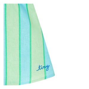Tinycottons - Striped Linen Skirt | Green