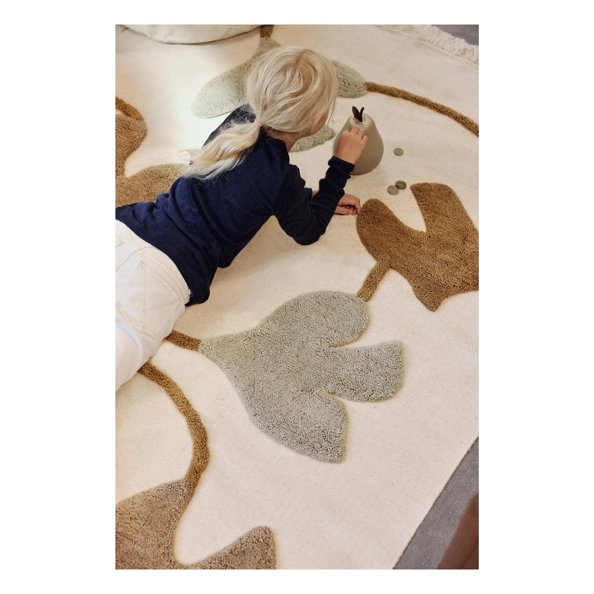 Ferm Living Kids - Swif Bird Rug | Beige