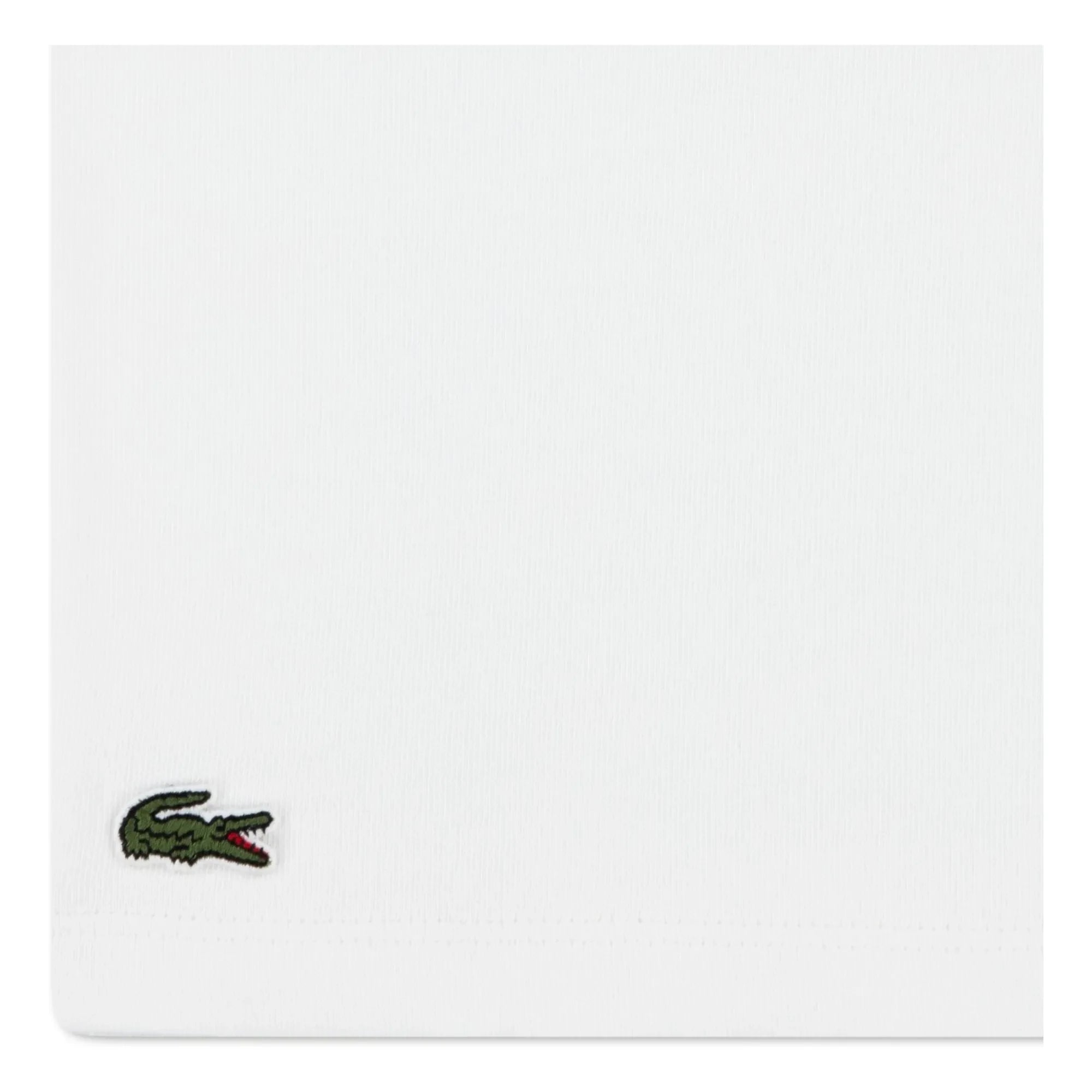 Lacoste - Organic Cotton Contrast T-Shirt | Off-White