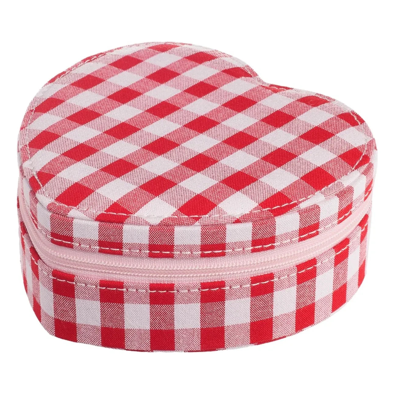 Rockahula Kids - Vichy Heart Jewelry Box | Red
