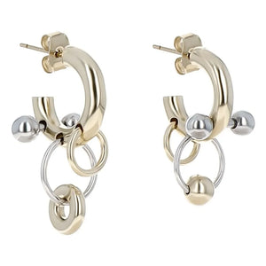 Justine Clenquet - Faith Earrings | Gold/Silver