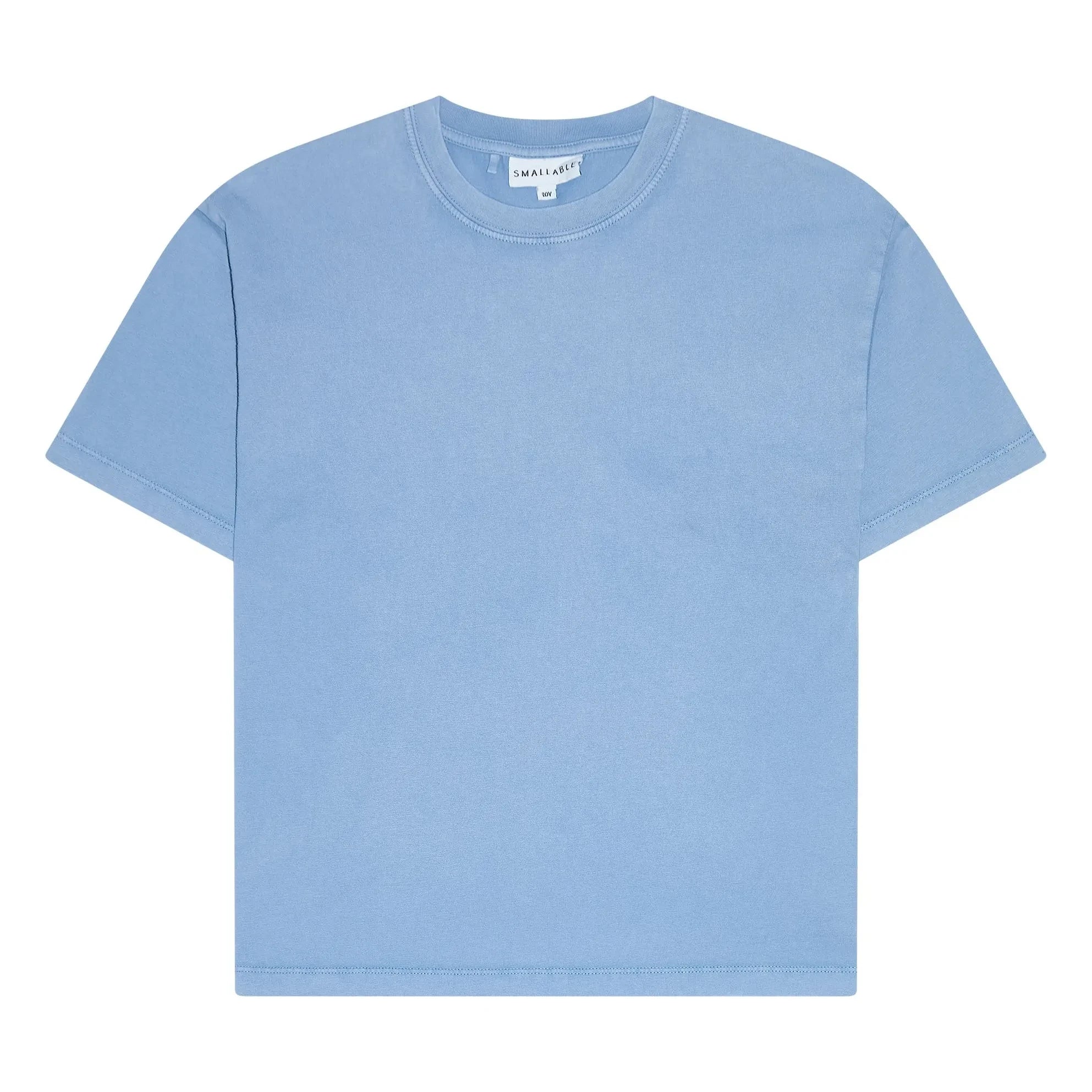 Smallable Kid - Nils Organic Cotton T-shirt | Grey Blue