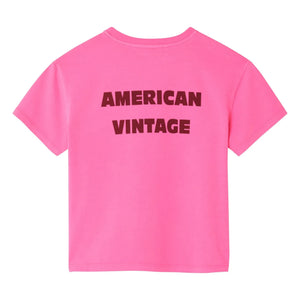 American Vintage - Fizvalley T-shirt | Fluorescent Pink
