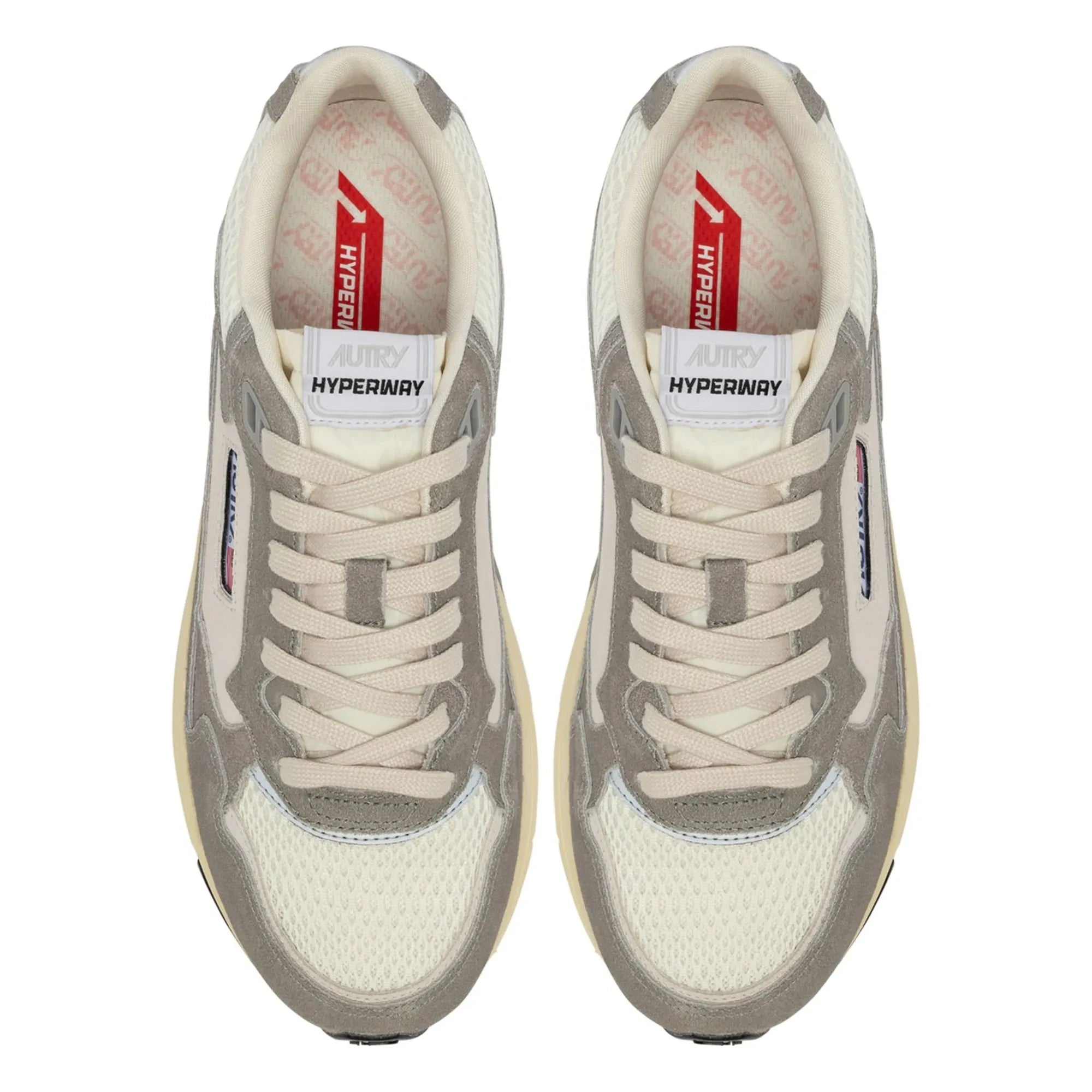 Autry - Hyperway İki Renkli Süet Sneakers | Gri