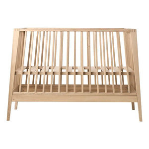 Leander - Linea Crib | Oak