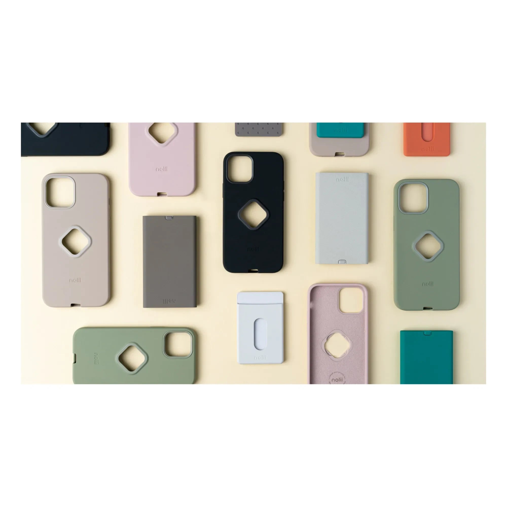 Nolii - Çift iPhone Kılıfı | Sage