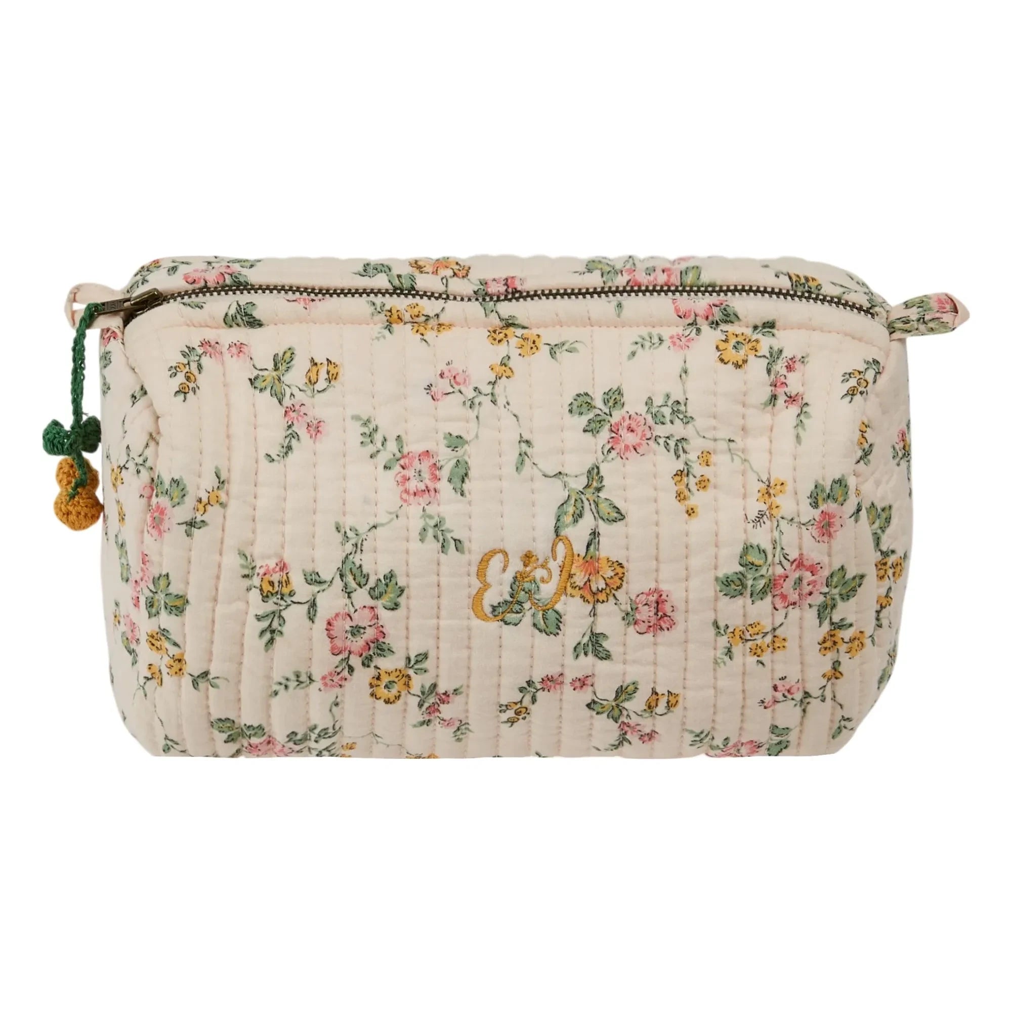 Emile et Ida - Rosier Makeup Bag | Ecru