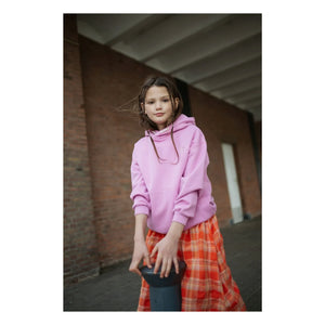 Repose AMS - Carreaux Smocked Dress | Coral