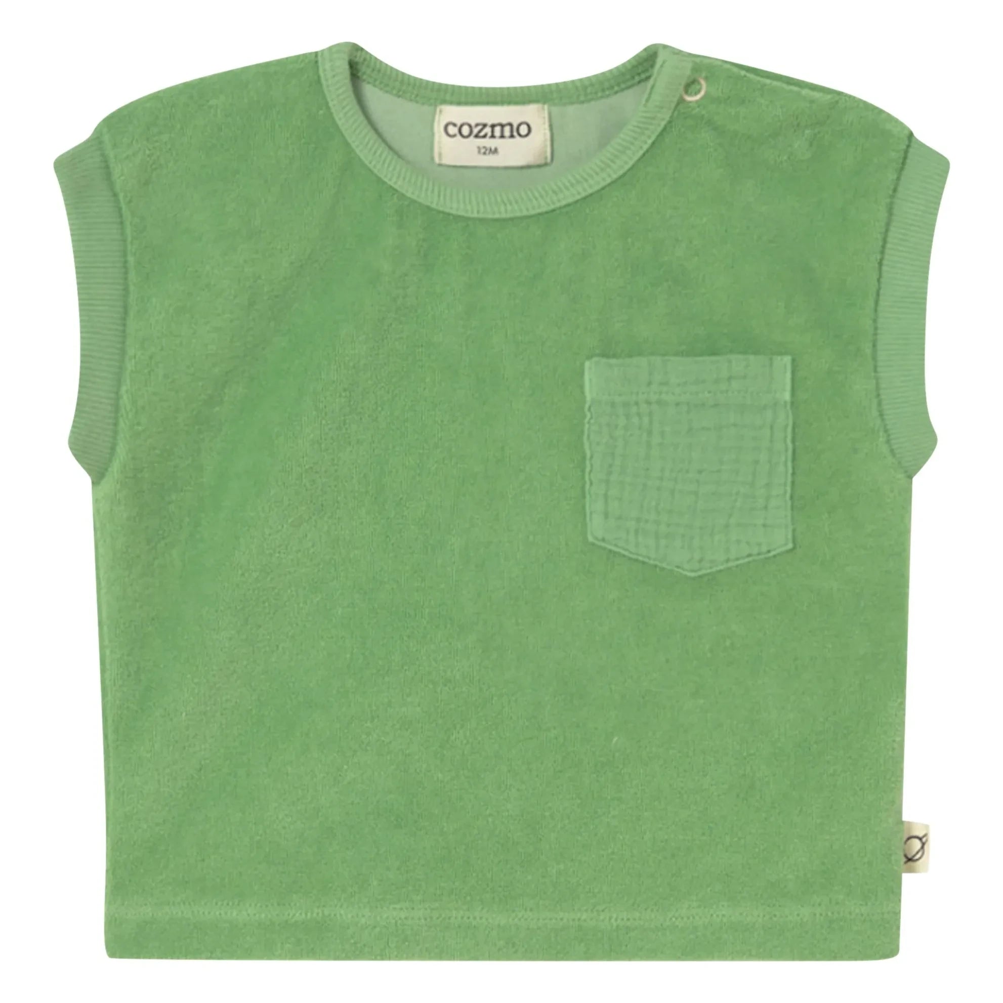 Cozmo - Gage Eponge T-shirt | Meadow Green