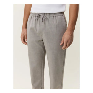 Les Deux - Mini Checked Pants | Dark Beige